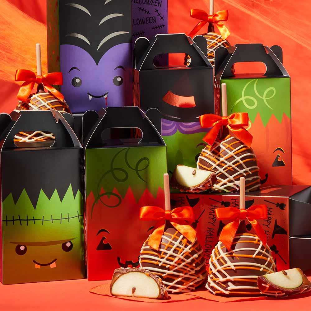 Cool Ghouls Caramel Apple Gift Set