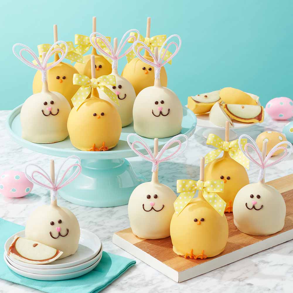 Easter Cuties Caramel Apple Gift Set