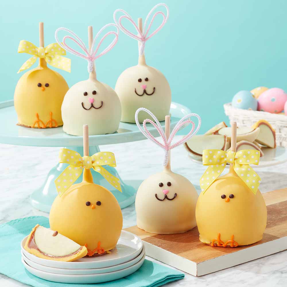 Easter Cuties Caramel Apple Gift Set