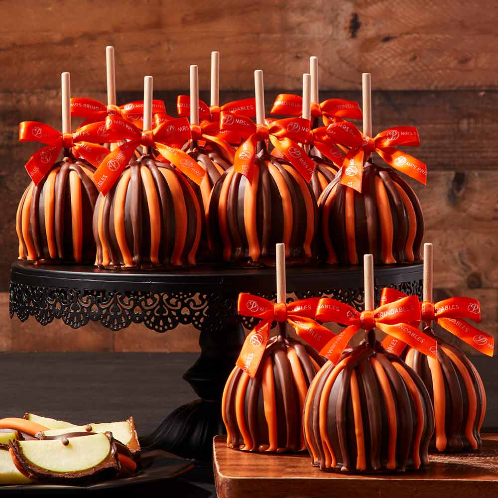 Fall Triple Chocolate Caramel Apple Gift Set