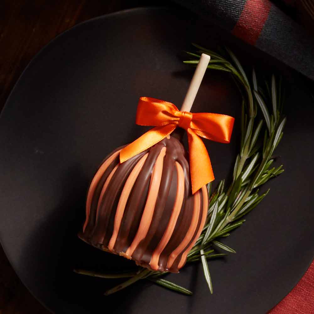 Fall Triple Chocolate Caramel Apple Gift Set