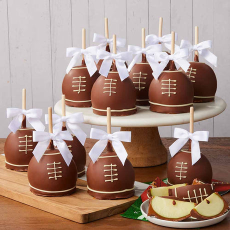 Football Gameday Caramel Apple Gift Set