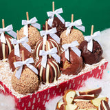 Frosted Forest Caramel Apple Gift Tray
