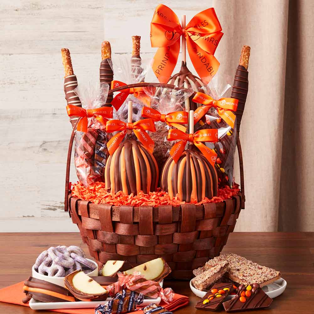 Grand Fall Caramel Apple Gift Basket