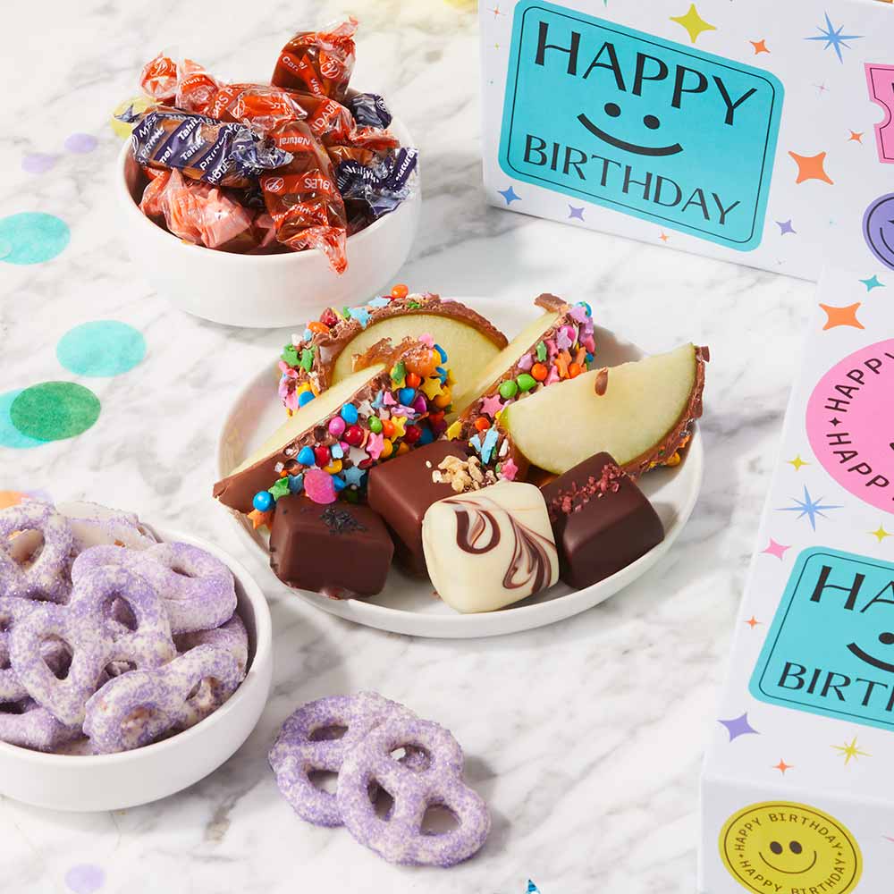 アルバムクラフト☆happy birthday SET Happy Birthday Box Caramel Apple Gift Set – mrsprindables