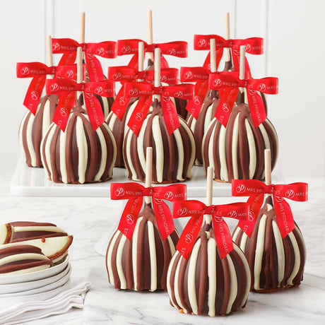 Holiday Triple Chocolate Caramel Apple Gift Set