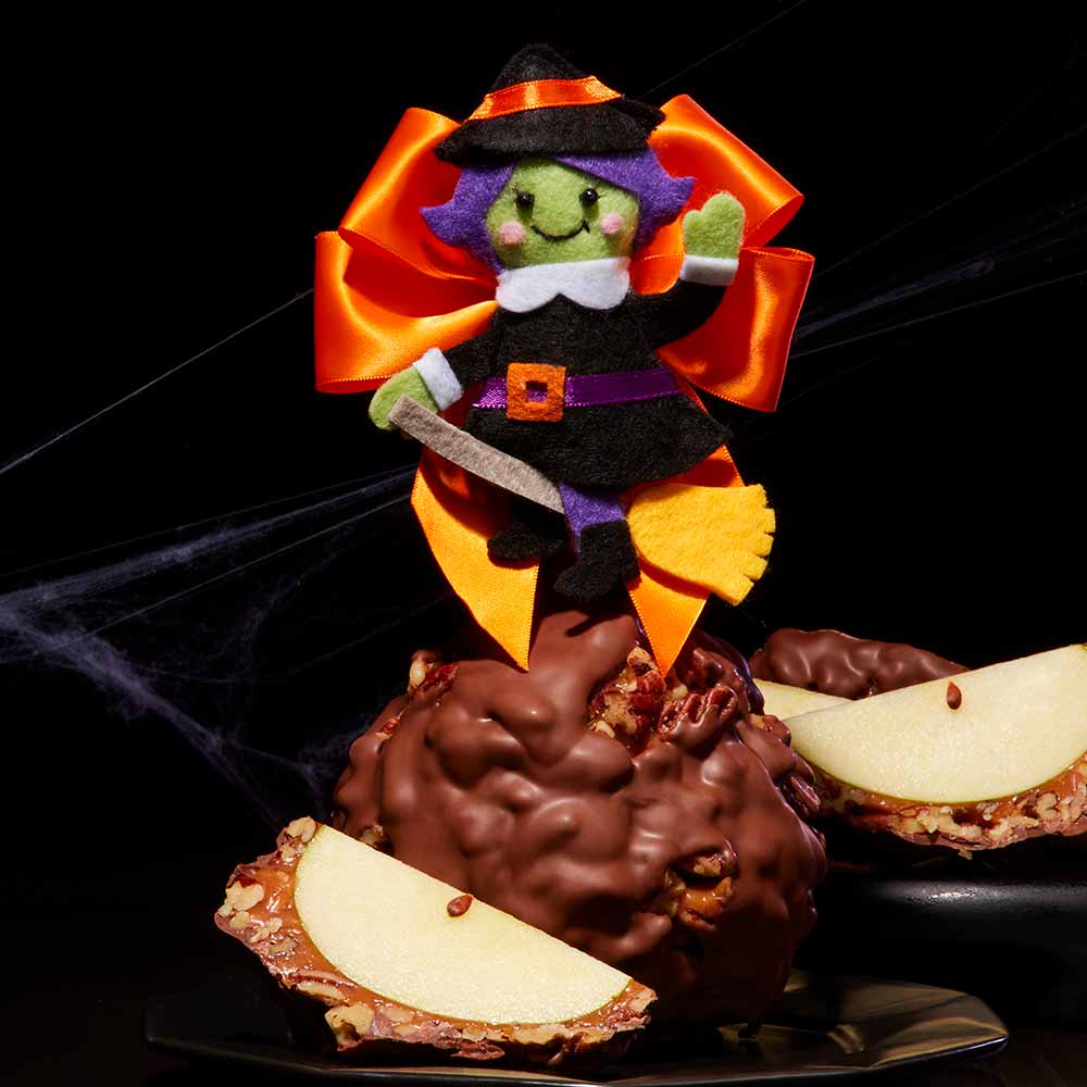 Whimsical Witch Jumbo Caramel Apple