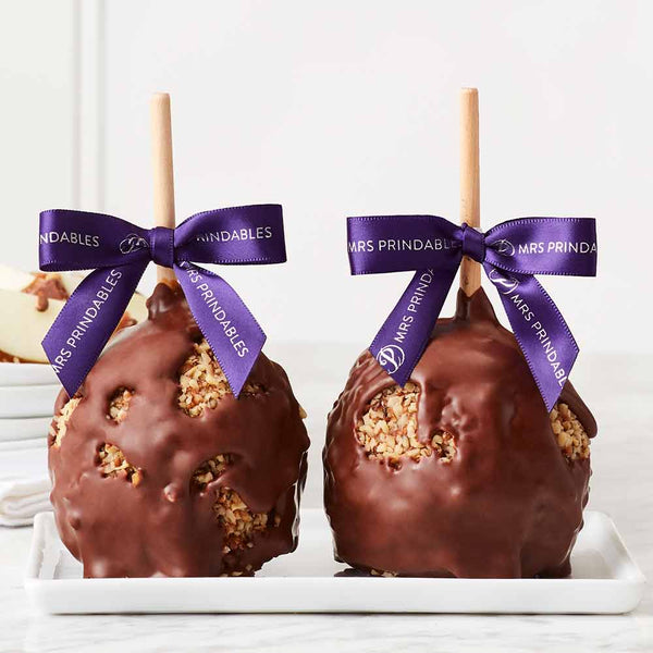 Milk Chocolate Walnut Caramel Apple Gift Set – mrsprindables