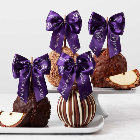 Jumbo Caramel Apple Gift Set