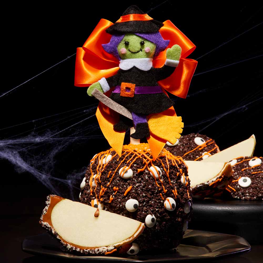 Whimsical Witch Jumbo Caramel Apple