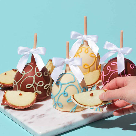 Springtime Swirls Caramel Apple 4-Pack