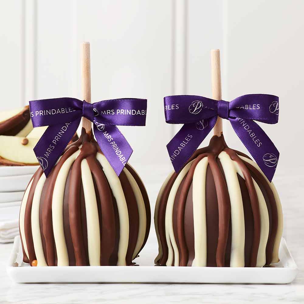 Triple Chocolate Caramel Apple Gift Set | Mrs Prindables