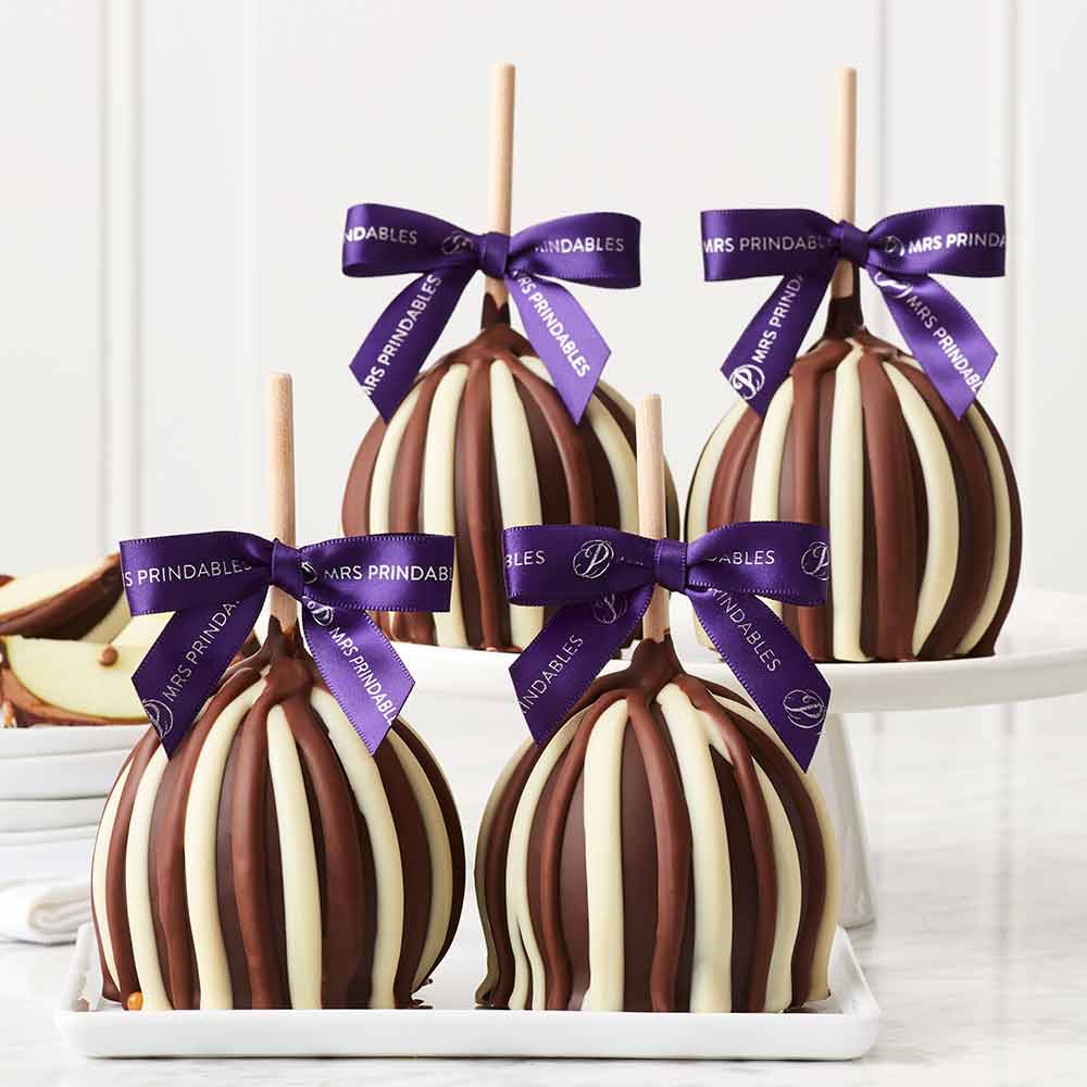 Triple Chocolate Caramel Apple Gift Set | Mrs Prindables