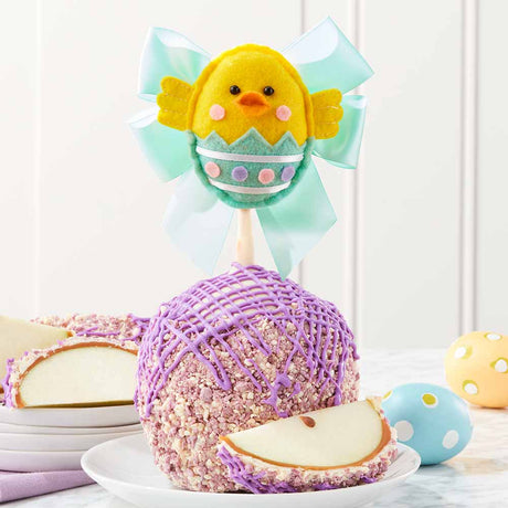 Easter Chick Jumbo Caramel Apple